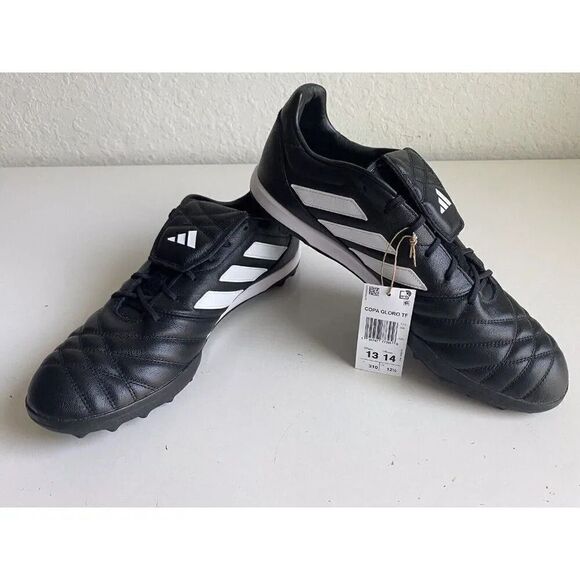 Adidas Copa Gloro TF Low Turf Soccer Cleats Black White FZ6121 Men’s Size 13 NEW - Picture 1 of 11